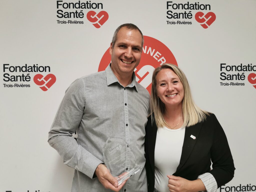 Frédéric Dupéré et Vanessa Bouchard